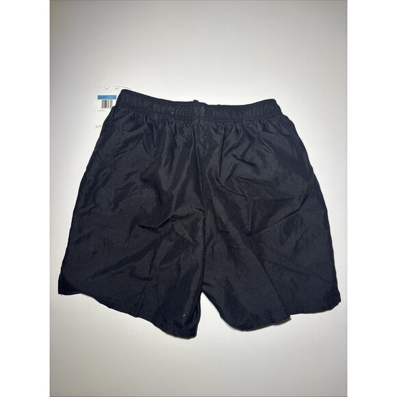 Nike Men’s Swim Trunks Medium Black – Drawstring Shorts w/ Logo & Pocket - Picture 6 of 7